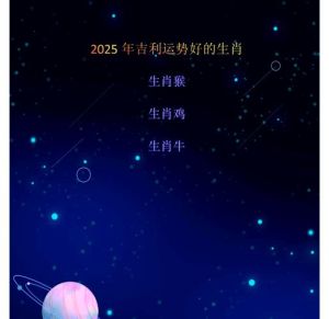 2025年运势大解析：生肖星座事业财运丰收指南