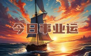 今日运势：冷静为上，爱情事业财富健康皆丰收