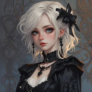 暗黑女孩性格揭秘：情感诗人与独立斗士