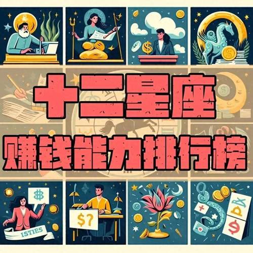 2025年生肖星座运势：四大幸运星闪耀职业巅峰！
