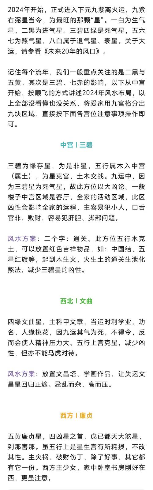 2024-2043年九运风水轮流转：龙年智慧之运，正念启人生巅峰
