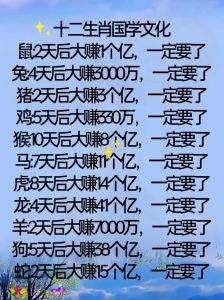 12月28日生肖运势揭秘：惊喜好运等你来！