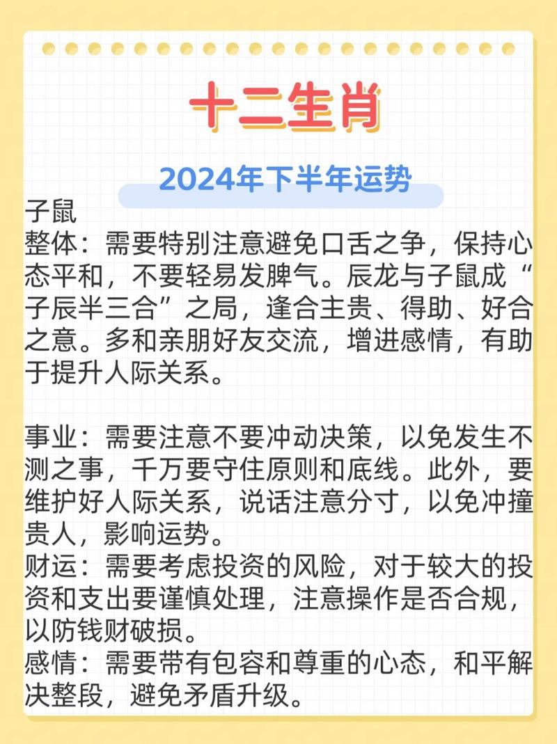 2024年12月29日生肖运势揭秘：机遇与挑战并存！