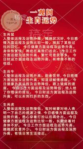 2024年12月29日生肖运势揭秘！
