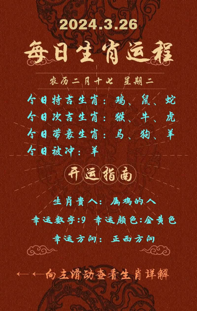 2024年12月29日生肖运势揭秘：兔旺虎稳，你运势如何？