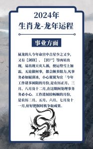 2024春节生肖运势：龙年财运高峰揭秘！