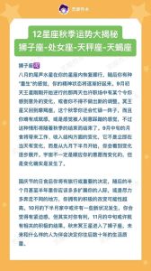 揭秘四大星座魅力：爱情财运事业大揭秘！