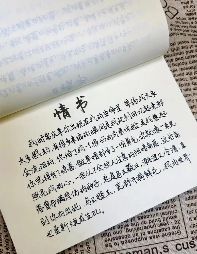 高级浪漫情书：诗意告白，永恒爱情的低语