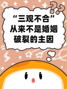 婚姻三观不合：坚守还是放手？揭秘挽救之道