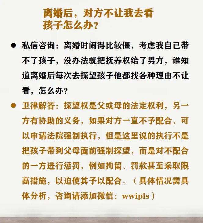离婚探望权纠纷处理：法律策略与孩子权益保障
