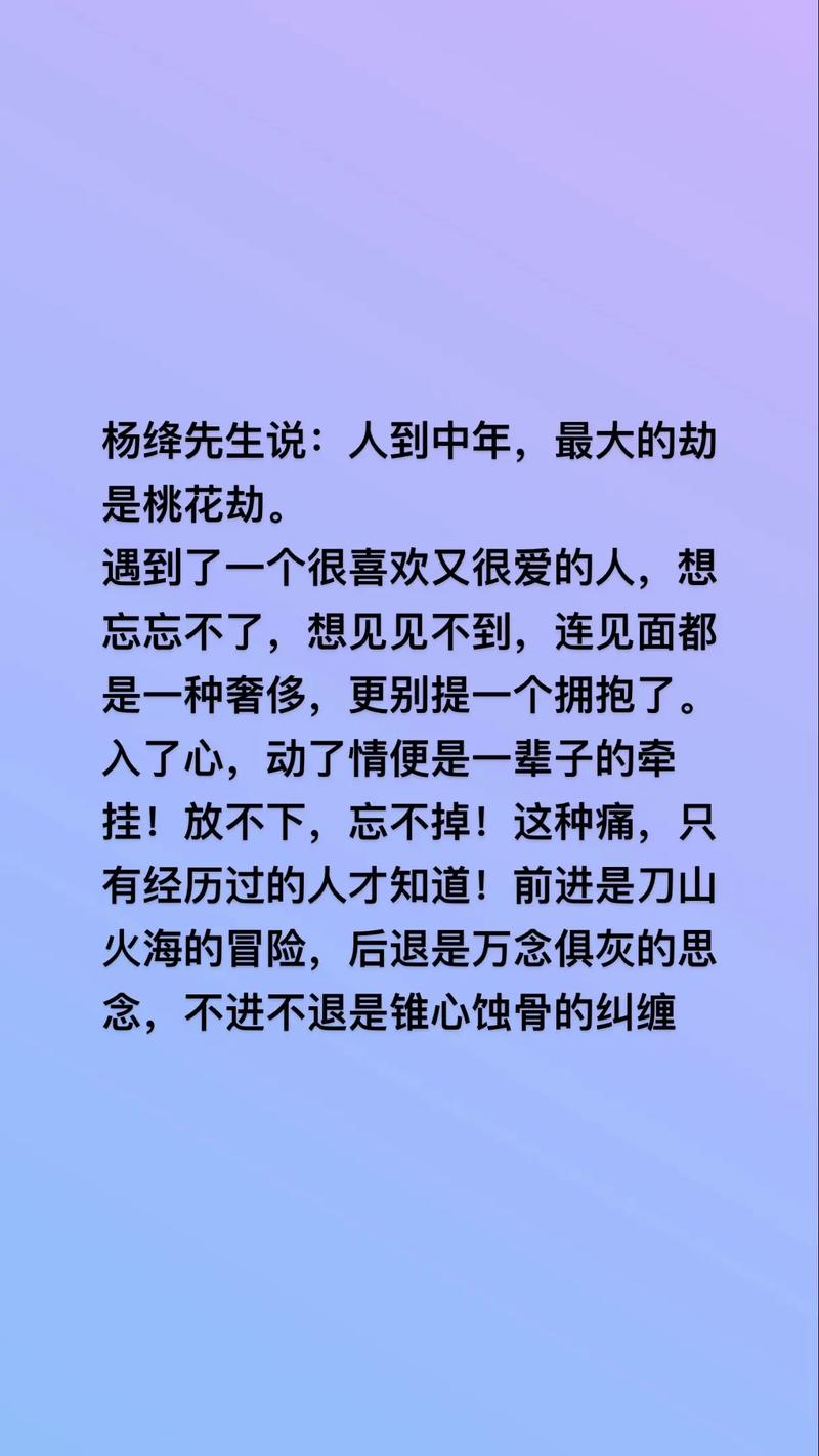 中年邂逅：理智与责任的两难抉择