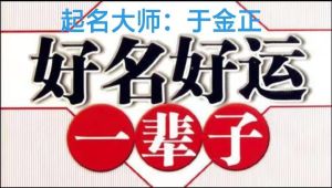 于金正起名术：姓名大师的智慧与命名秘诀
