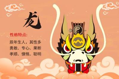 属龙命运揭秘：辰午子时辰特点及幸运人生