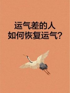 破解运气不佳之谜：风水五行心理调适指南
