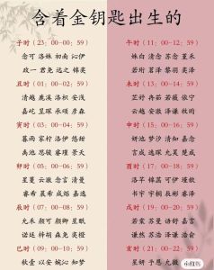 五行时辰起名：传统文化与现代审美的完美融合