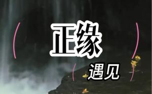 首次邂逅的玄学预兆：辨正缘与孽缘