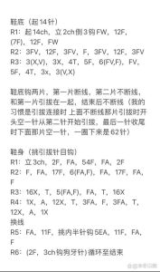 钩制教程：优雅实用针织运动鞋制作攻略