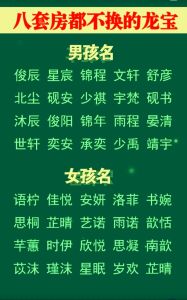 属龙取名禁忌避煞气五行相克，吉祥取名之道