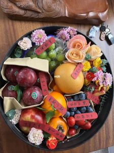 搬家吉祥水果：苹果葡萄草莓等六果寓意