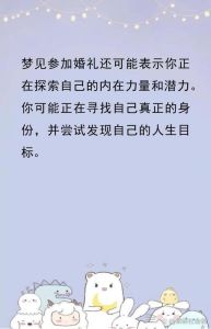 梦境婚礼：内心渴望与人生挑战