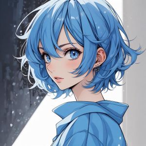 蓝色与橙色：女孩心中色彩密码