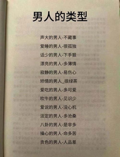 男性多样类型：探寻与心灵相通的伴侣！