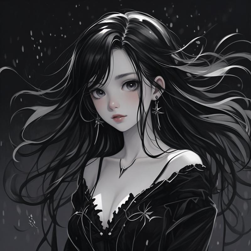 暗色系女生性格神秘魅力背后的心理动机