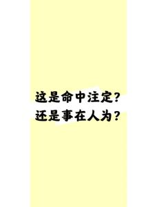 不惑之年感悟：从人定胜天到命运相随的人生转变