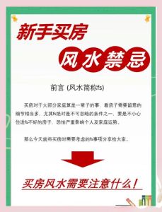 买房风水十大要诀，选理想居所指南