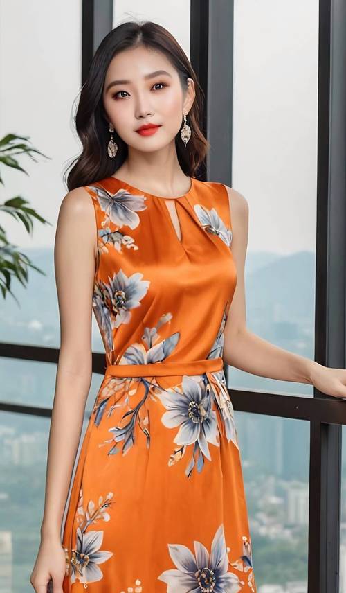 橘色魅力：热情乐观女性的独特性格