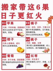 乔迁水果选购指南：寓意美好，喜庆满满