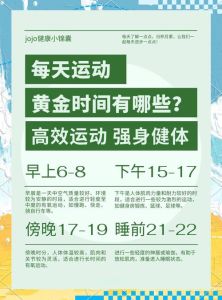 运动频率与时长个性化运动计划与健康改善