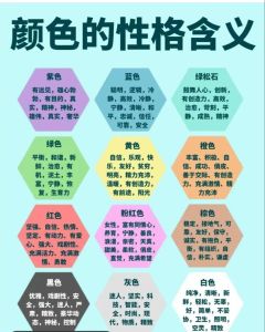 色彩心理学11种颜色情感象征与吉利祝福