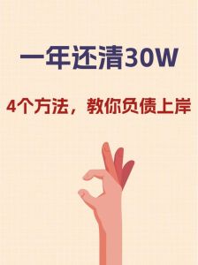 全面攻略：告别负债，迈向财务自由！