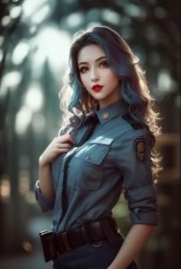 军装控女生：独立冒险，自然生活态度