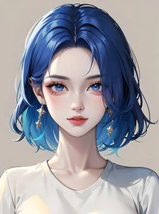 蓝色女孩之谜：难追魅力的背后