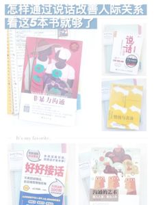 职场沟通艺术：10本经典书籍助你提升情商与口才