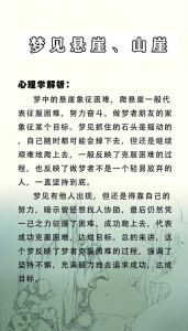 悬崖边缘梦境解析：人生奥秘与成长启示