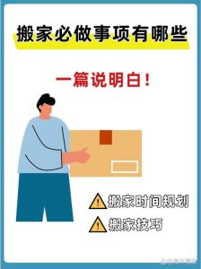 轻松搬家攻略：高效打包与避免混乱秘诀