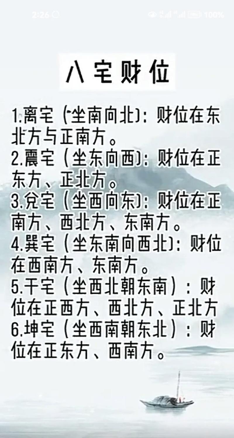 家居风水秘籍：找准财位，财运亨通秘诀