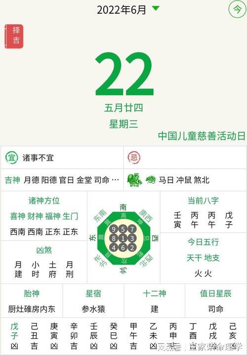 吉日选择：八字万年历建除十二神指南