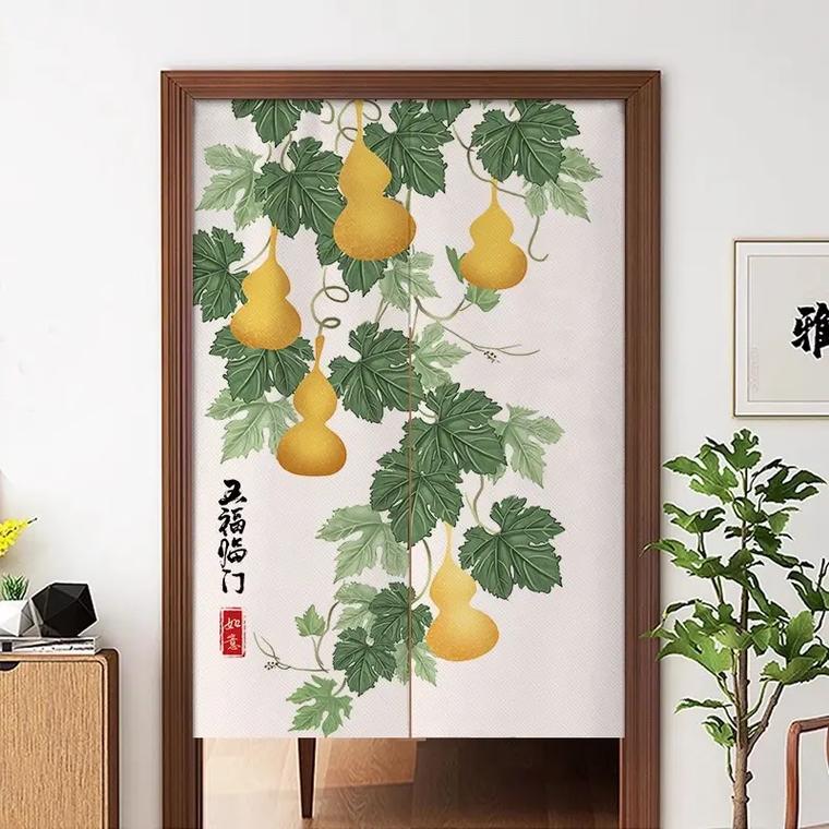 葫芦门帘：风水美学新宠，家居装饰与生活态度