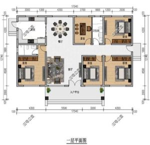 16×6米17×6米自建房风格方案解析：八款设计灵感来袭