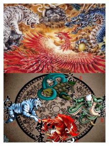 中国古代方位神兽青龙朱雀：生机与繁荣的象征