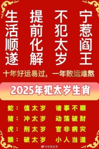 本命年太岁当头坐，运势如何转？