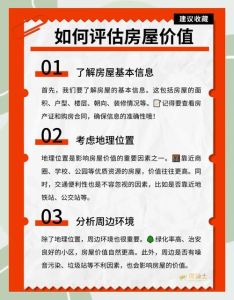 房屋评估价值估算，助你明智购房卖房！