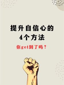 解锁自信密码：全方位提升自我，迈向精彩人生