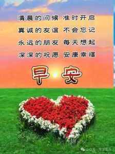 浪漫早安问候语，点亮爱人的美好一天