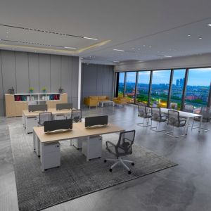 4人办公室风水布局：高效工作环境