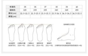 36码脚长选鞋技巧大解析